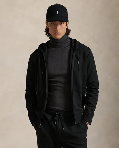 Худи на молнии Ralph Lauren из фактурного трикотажа