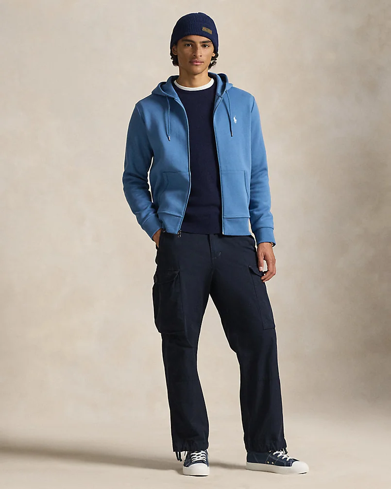Худи на молнии Ralph Lauren из фактурного трикотажа — 3
