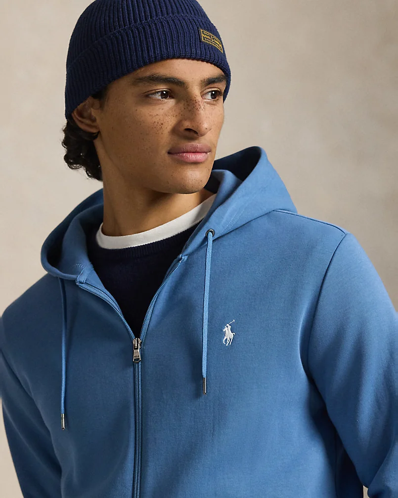 Худи на молнии Ralph Lauren из фактурного трикотажа — 5