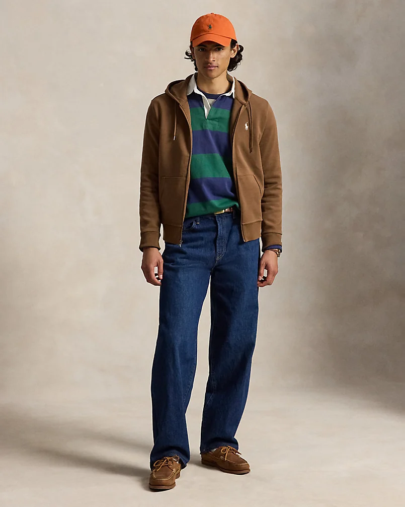 Худи на молнии Ralph Lauren из фактурного трикотажа — 3