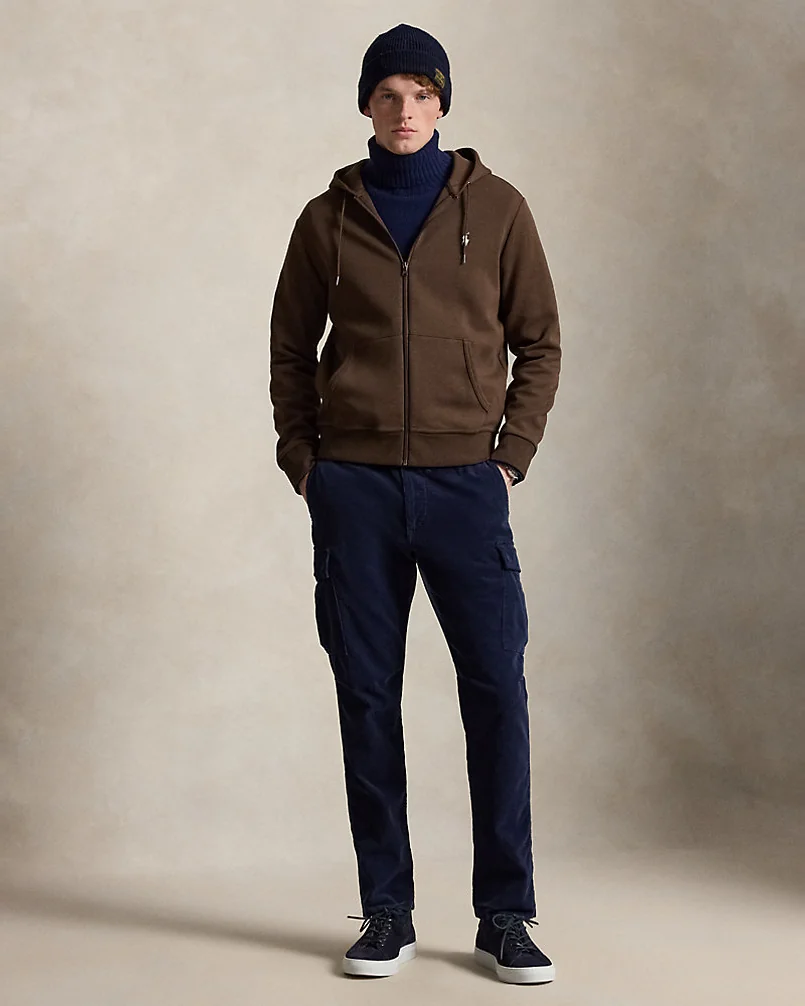 Худи на молнии Ralph Lauren из фактурного трикотажа — 3