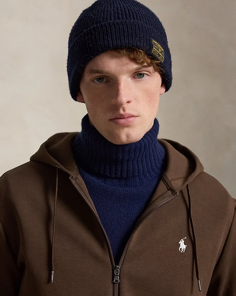 Худи на молнии Ralph Lauren из фактурного трикотажа — 5