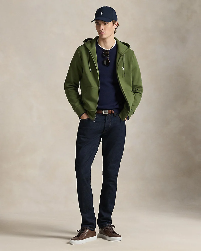 Худи на молнии Ralph Lauren из фактурного трикотажа — 3