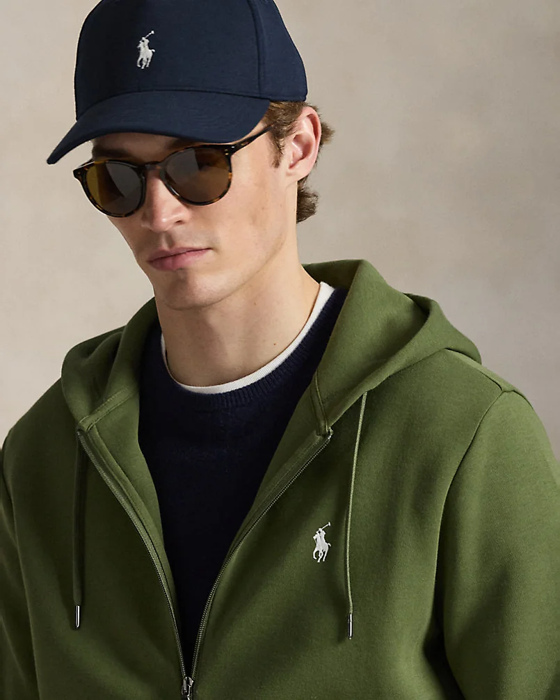 Худи на молнии Ralph Lauren из фактурного трикотажа — 5