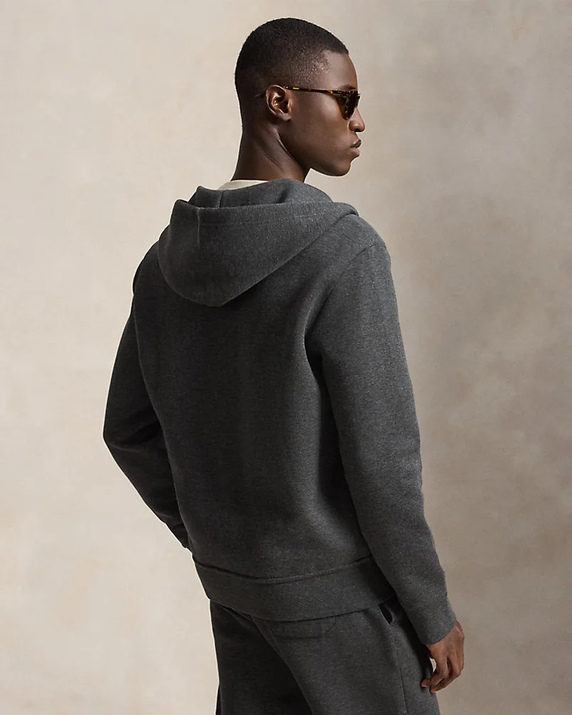 Худи на молнии Ralph Lauren из фактурного трикотажа — 4