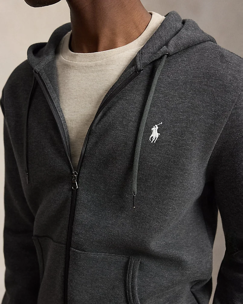 Худи на молнии Ralph Lauren из фактурного трикотажа — 5