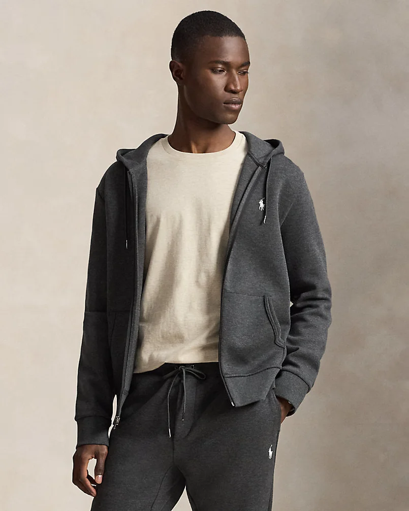 Худи на молнии Ralph Lauren из фактурного трикотажа — 6