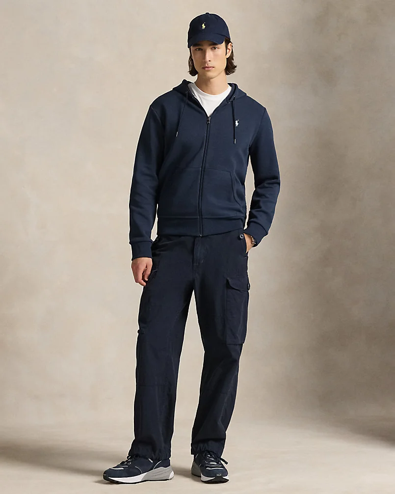 Худи на молнии Ralph Lauren из фактурного трикотажа — 3