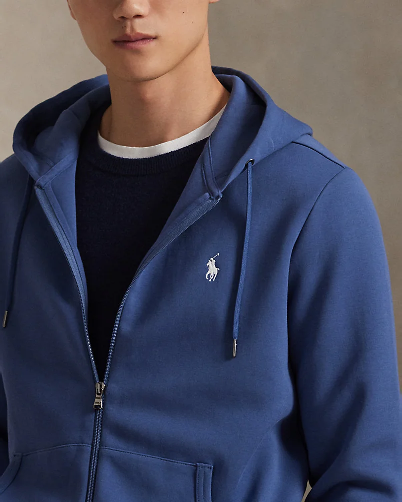 Худи на молнии Ralph Lauren из фактурного трикотажа — 5