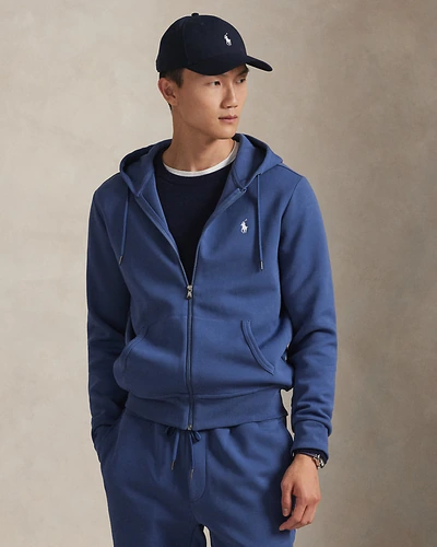 Худи на молнии Ralph Lauren из фактурного трикотажа