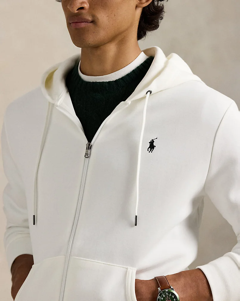 Худи на молнии Ralph Lauren из фактурного трикотажа — 5