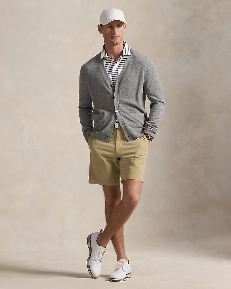 Спортивное поло Classic Fit в полоску — 3