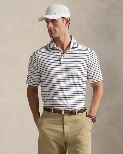 Спортивное поло Classic Fit в полоску