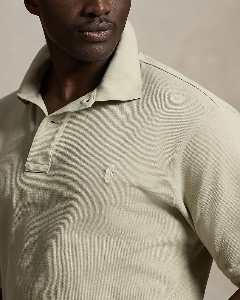Поло Ralph Lauren The Iconic Mesh, больших размеров — 5