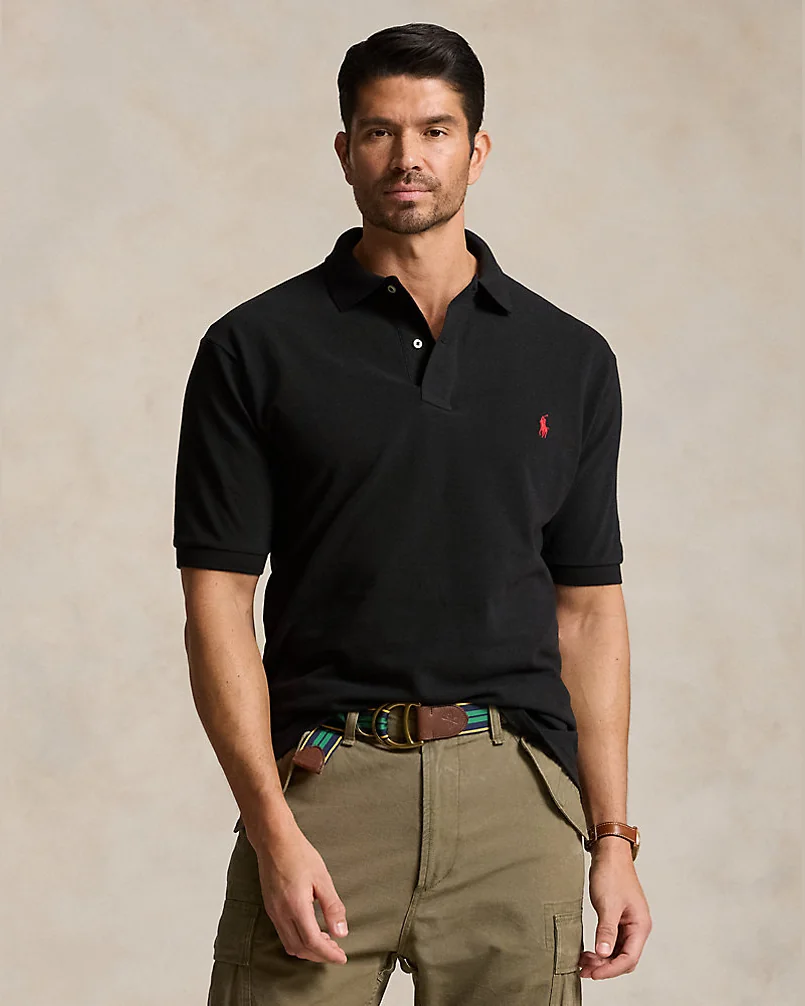 Поло Ralph Lauren The Iconic Mesh, больших размеров — 1