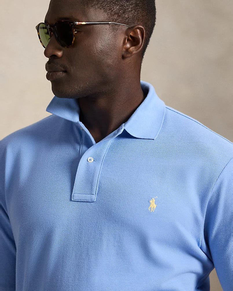 Поло Ralph Lauren The Iconic Mesh, больших размеров — 5