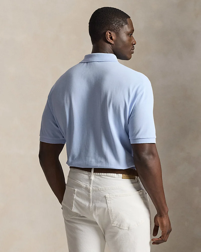 Поло Ralph Lauren The Iconic Mesh, больших размеров — 4