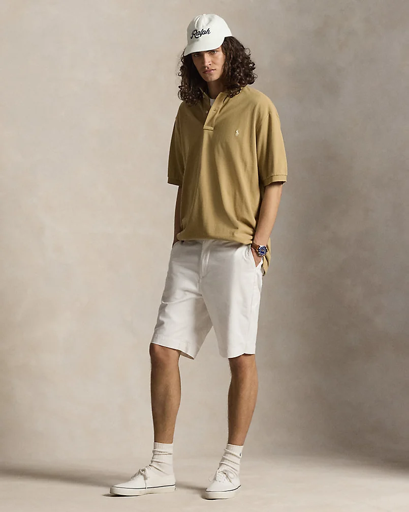 Поло Ralph Lauren The Iconic Mesh, больших размеров — 3