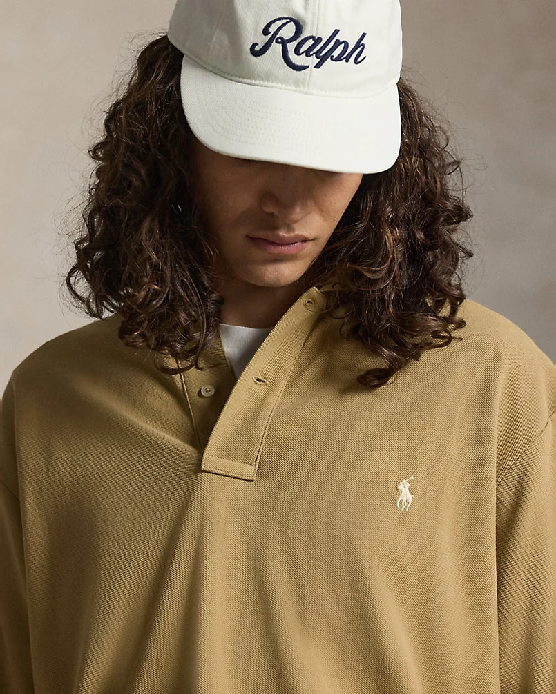 Поло Ralph Lauren The Iconic Mesh, больших размеров — 5
