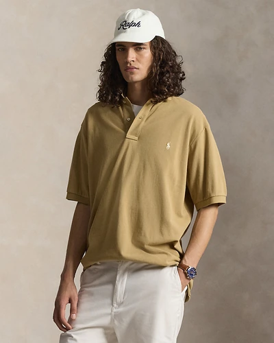 Поло Ralph Lauren The Iconic Mesh, больших размеров