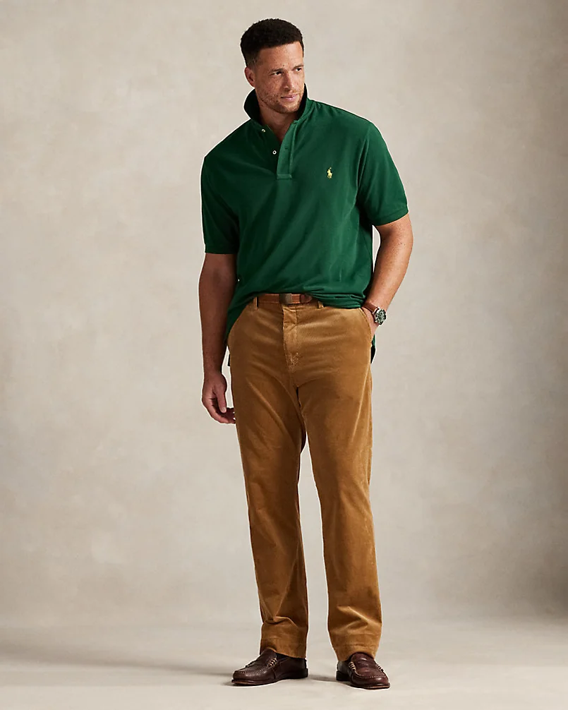 Поло Ralph Lauren The Iconic Mesh, больших размеров — 3