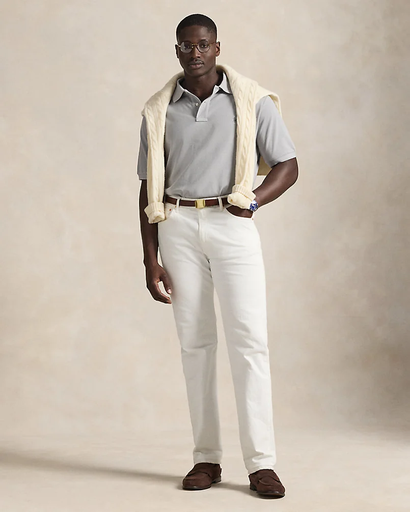 Поло Ralph Lauren The Iconic Mesh, больших размеров — 3