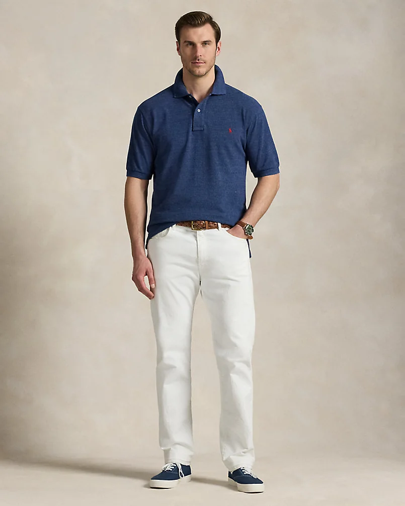 Поло Ralph Lauren The Iconic Mesh, больших размеров — 3