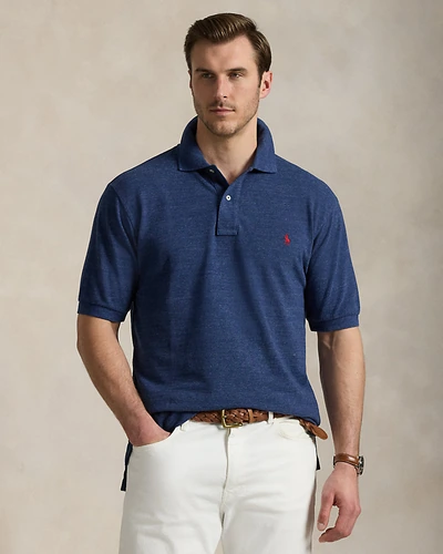 Поло Ralph Lauren The Iconic Mesh, больших размеров