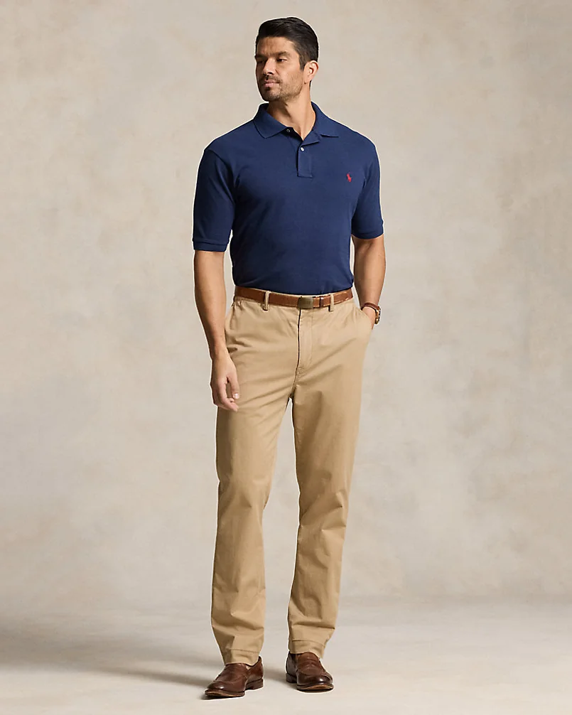 Поло Ralph Lauren The Iconic Mesh, больших размеров — 3