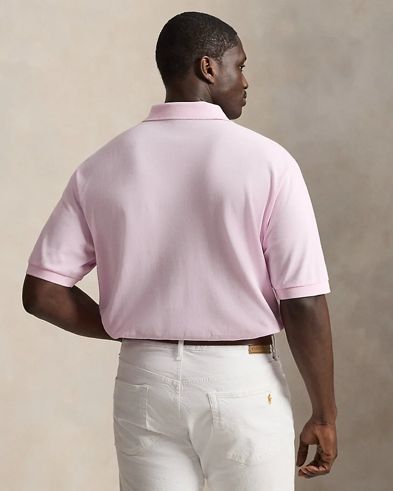 Поло Ralph Lauren The Iconic Mesh, больших размеров — 4