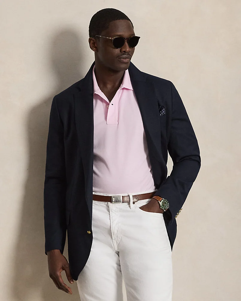 Поло Ralph Lauren The Iconic Mesh, больших размеров — 6