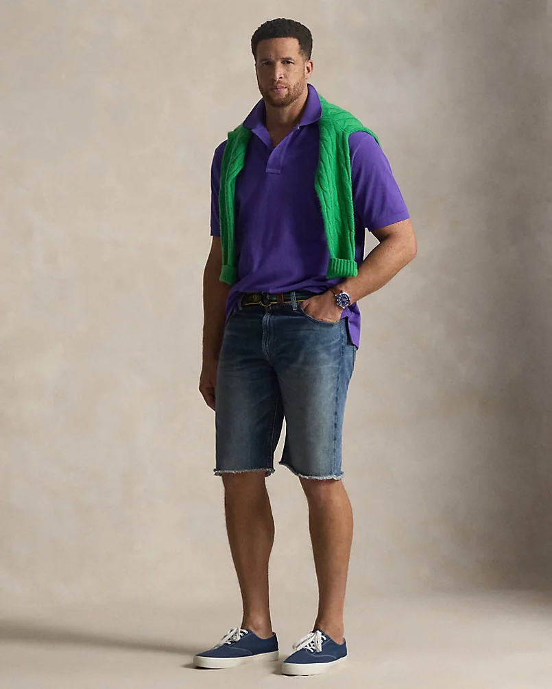 Поло Ralph Lauren The Iconic Mesh, больших размеров — 3