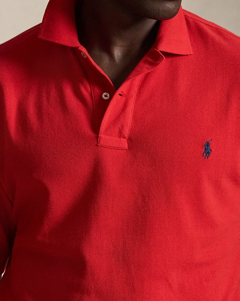 Поло Ralph Lauren The Iconic Mesh, больших размеров — 5