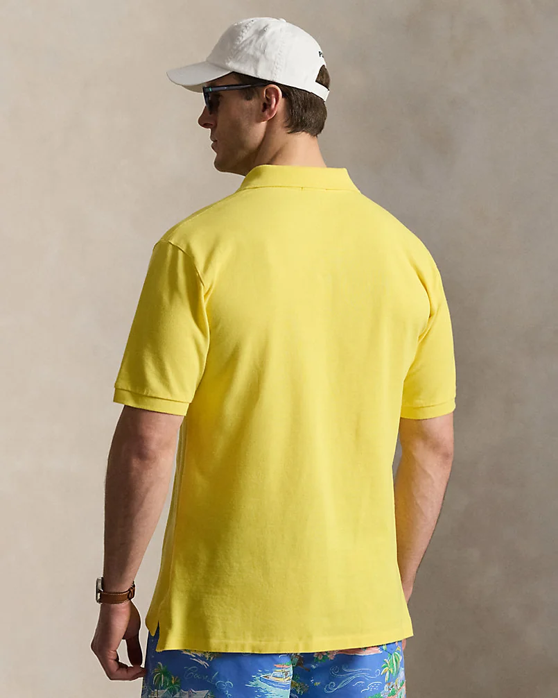 Поло Ralph Lauren The Iconic Mesh, больших размеров — 4
