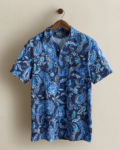 Поло Ralph Lauren 2013 Paisley-Print Polo Shirt - Size M