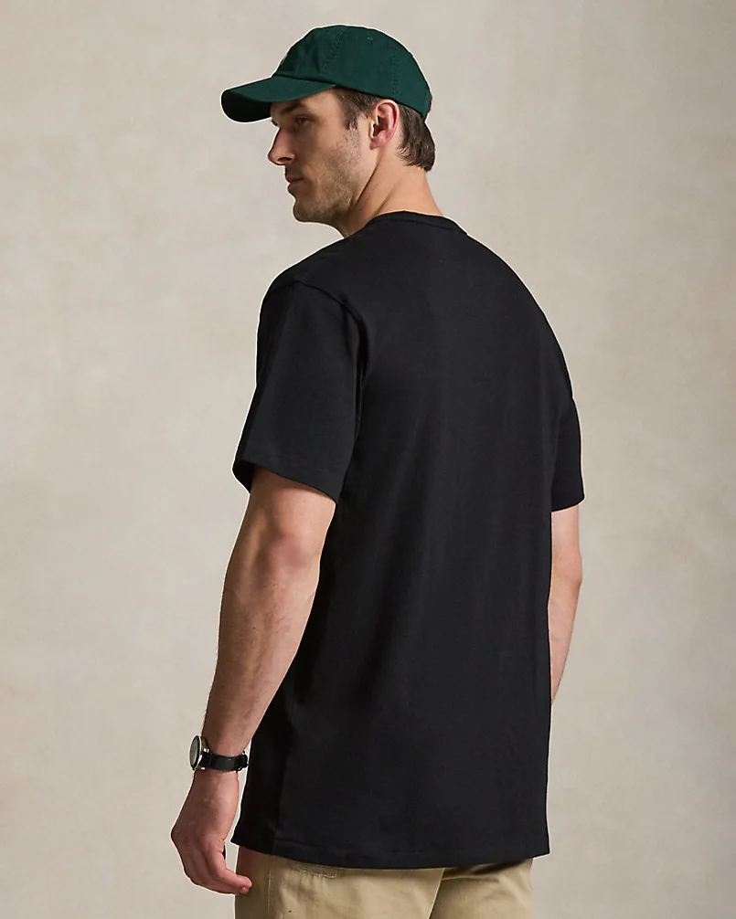 Хлопковая футболка Jersey Crewneck — 4