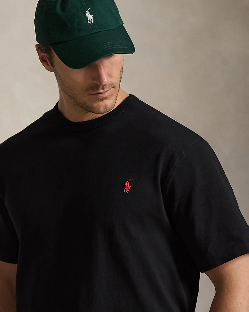 Хлопковая футболка Jersey Crewneck — 5
