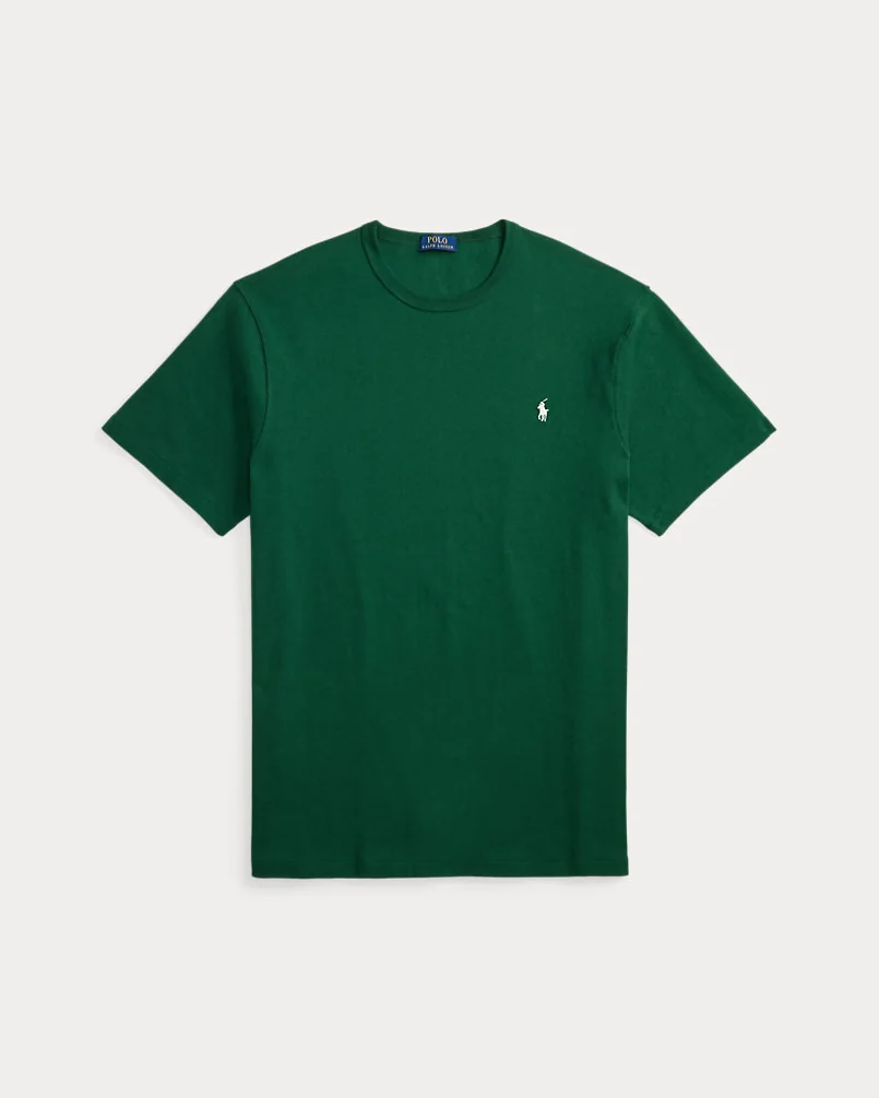 Хлопковая футболка Jersey Crewneck — 1