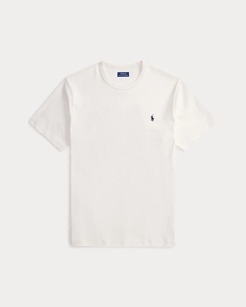 Хлопковая футболка Jersey Crewneck — 1