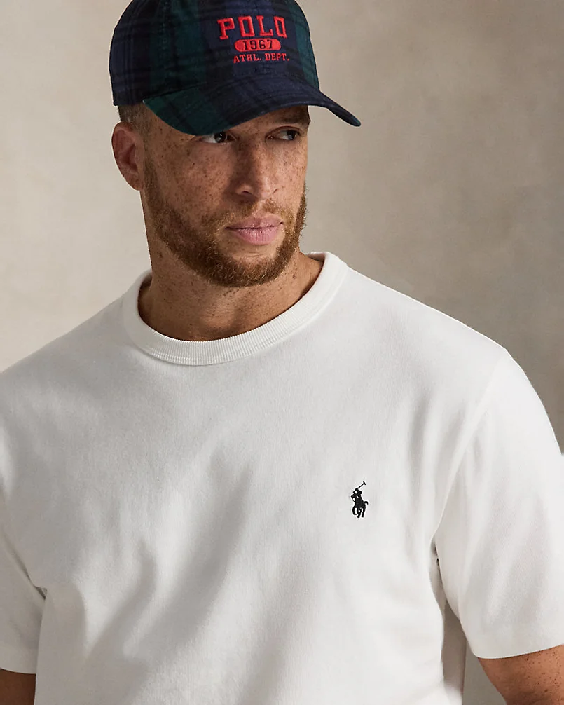 Хлопковая футболка Jersey Crewneck — 5