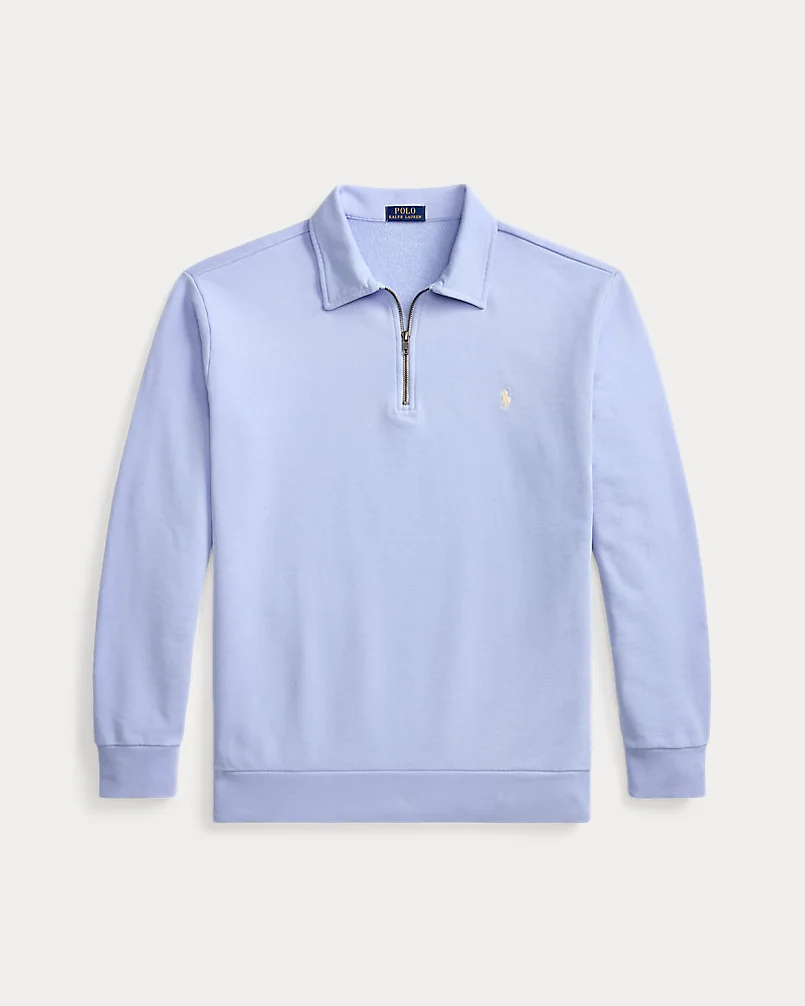 Свитшот Ralph Lauren на короткой молнии из хлопкового футера — 2