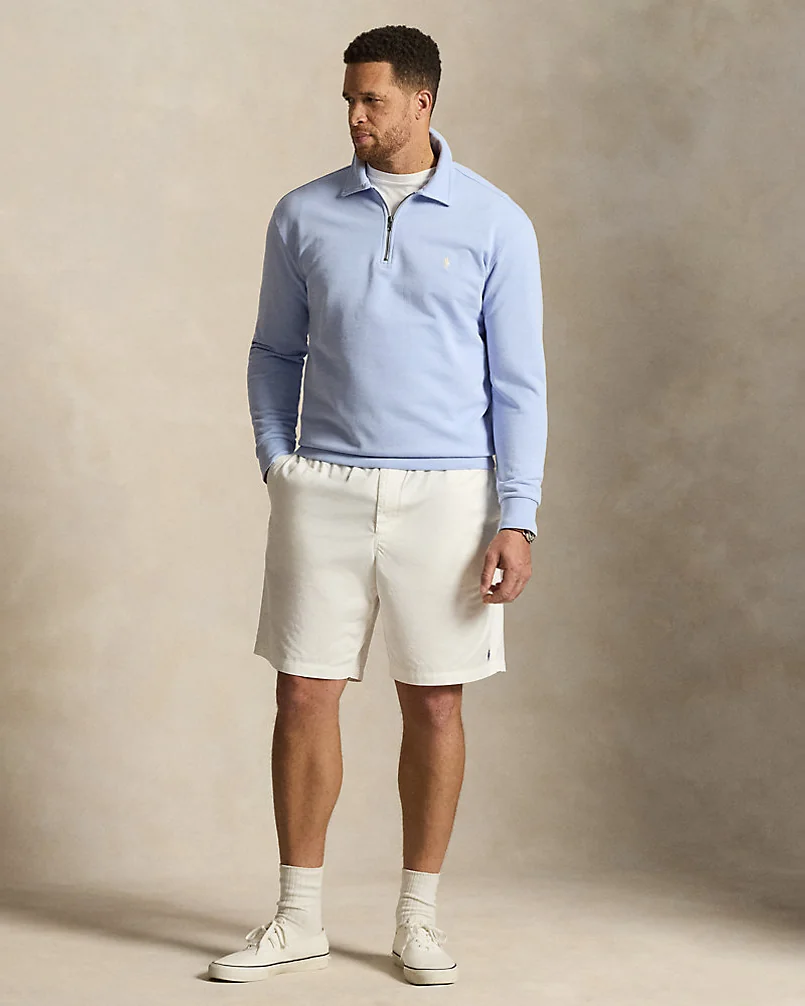 Свитшот Ralph Lauren на короткой молнии из хлопкового футера — 3