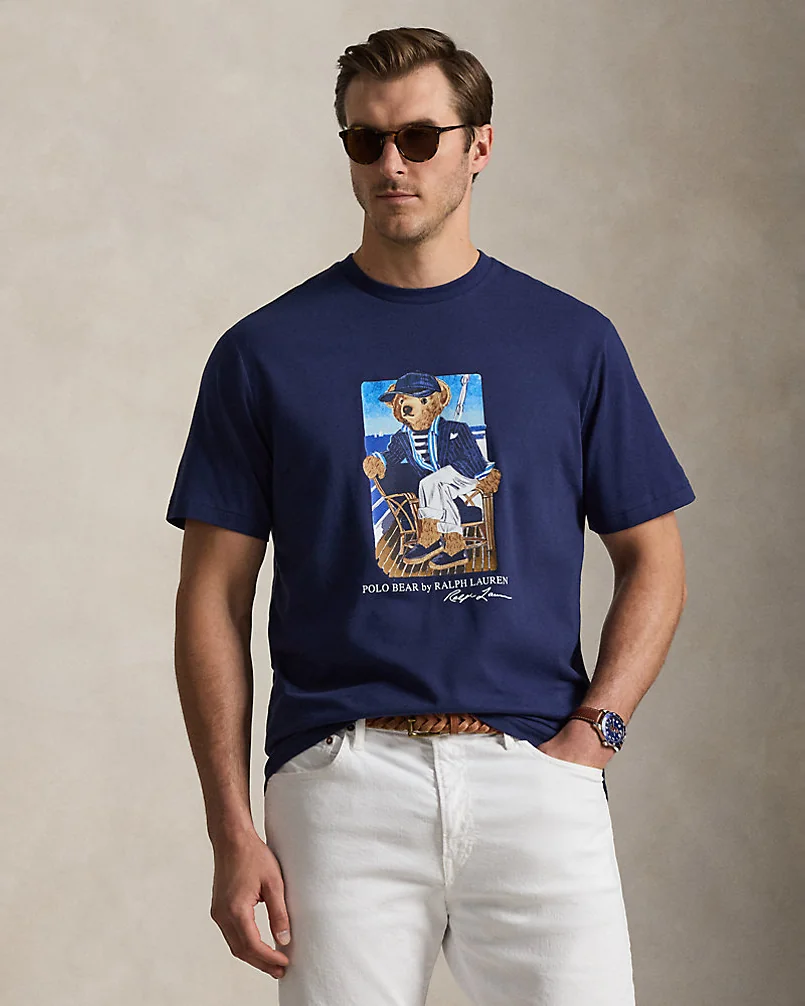 Футболка с принтом Polo Bear — 1