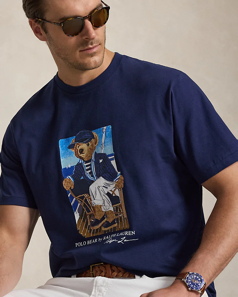 Футболка с принтом Polo Bear — 5