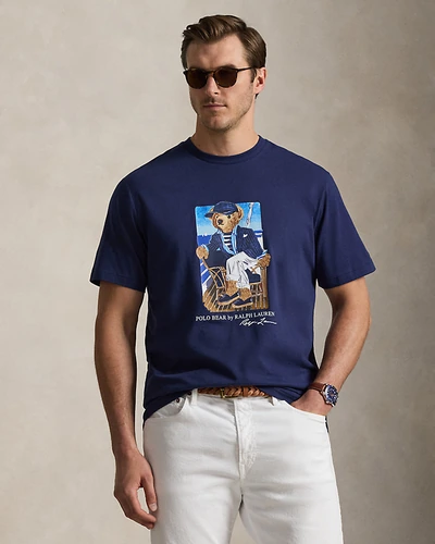 Футболка с принтом Polo Bear