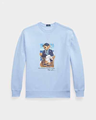 Свитшот с принтом Polo Bear большого размера
