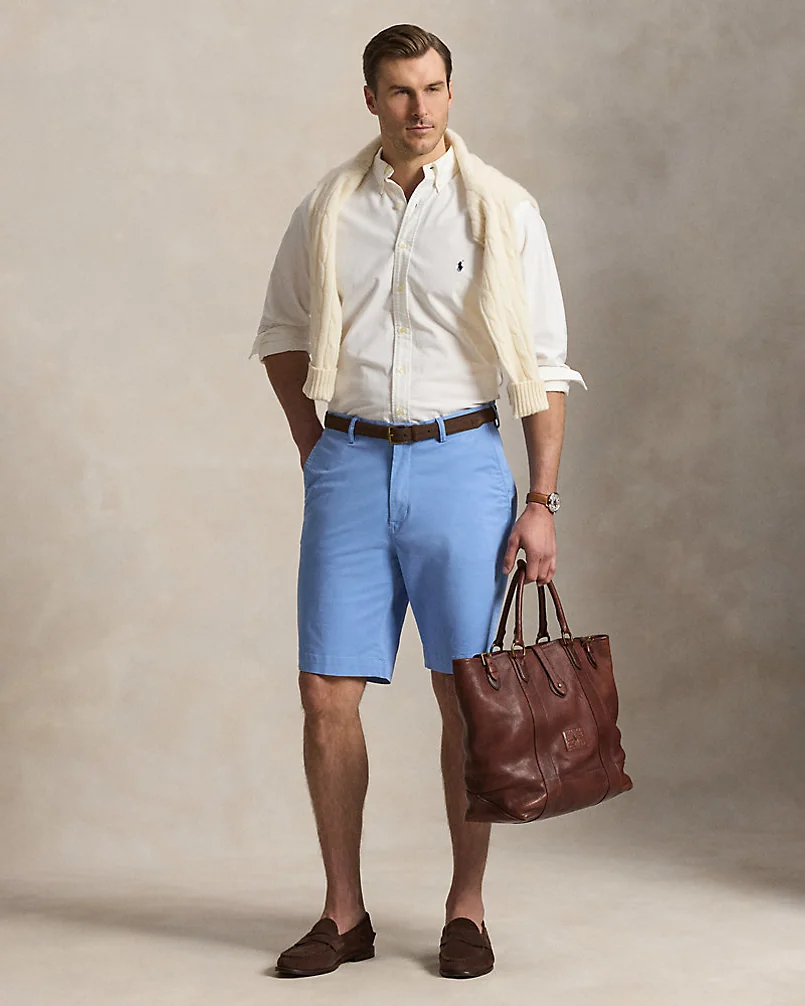 Эластичные шорты чинос Bedford Classic Fit — 2