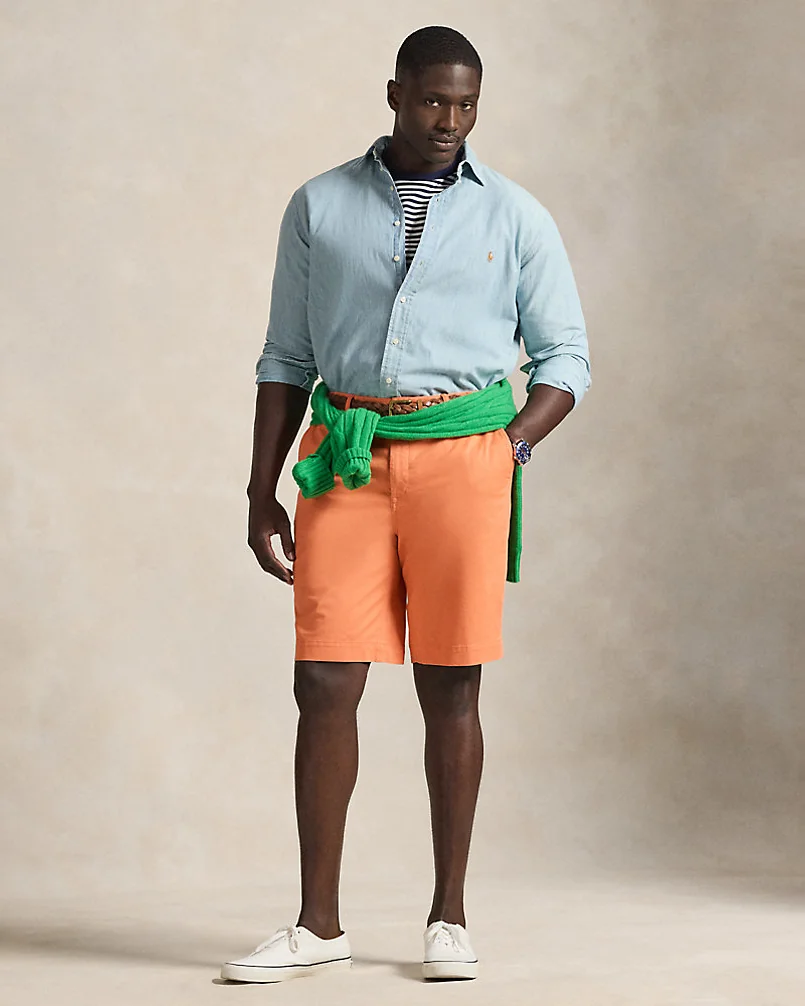 Эластичные шорты чинос Bedford Classic Fit — 2