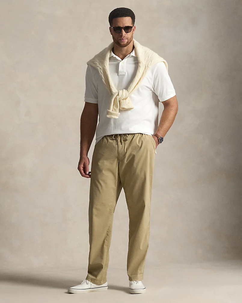 Мужские брюки Polo Prepster из сирсакера — 1