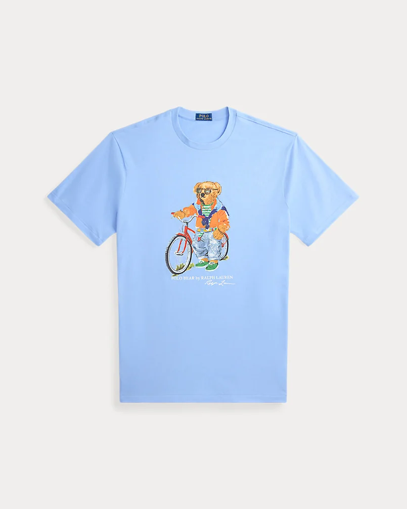 Хлопковая футболка с принтом Polo Bear — 2